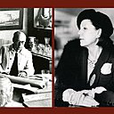 Marc Lalique, fils du fondateur et Marie-Claude, la fille de Marc.