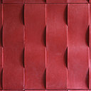 Revêtement chic et rutilant pour murs, portes, en habillage de dressing ou gainage de tête de lit. Modèle Vague, création Christophe Fey Concept.