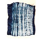 Echantillon en coton de nui shibori. Création Ysabel de Maisonneuve.