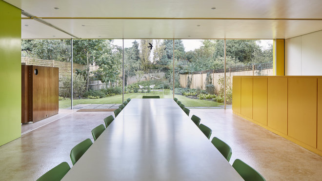 Les grands volumes de la maison sont propices aux événements et séminaires récurrents.