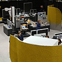 Cette année, la scénographie en mouvement de présentation Etoiles de l’Observeur du design 2018 a été réalisée par les designers Patrick Jouin et Christophe Thélisson, ex-élèves de l’ENSCI.