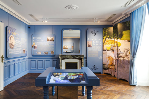 La salle Gustave raconte le parcours du peintre et mécène Gustave Caillebotte.