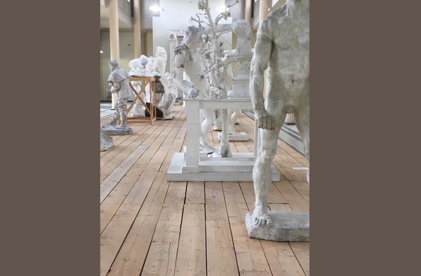 La Galerie des plâtres dans le bâtiment reconstruit en 1929.