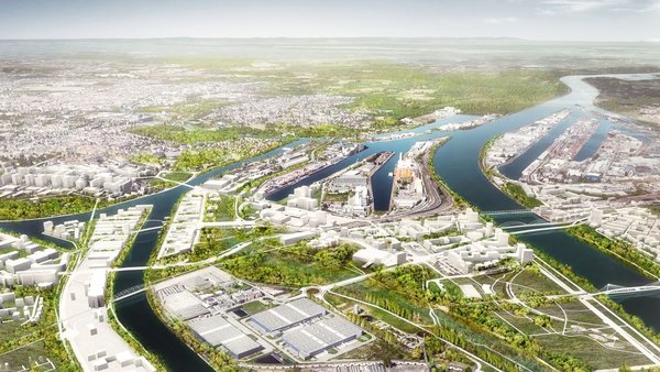 Ce projet fait partie d’une opération plus globale appelée l’îlot bois, situé dans le quartier du Port du Rhin à Strasbourg.