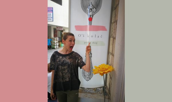 Tea Mamut, jeune pâtissière formée à New York et propriétaire de Os Kolac, la meilleure pâtisserie de Split.