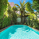 Une piscine très agréable et appréciable à bonne température.