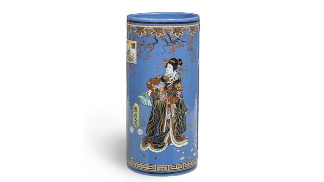 Vase de Genlis et Rudhard, Paris vers 1863, musée des Arts Décoratifs.