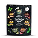 Pour offrir une palette de saveurs, succombez à cet élégant coffret composé de mini pots de Trempettes.