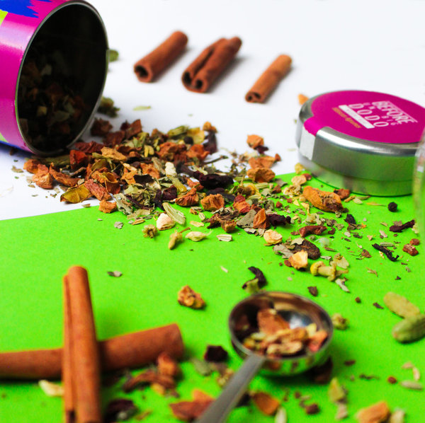 De bien jolies boîtes pour le thé en vrac "dodo".