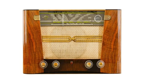 Radio Bluetooth vintage, marque Philips BF501A datée de 1950, restaurée et adaptée aux technologies d’aujourd’hui, Charlestine, 1 150 €.