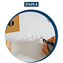 Etape 8 : Personnaliser le projet en gravant un message sur le bois.