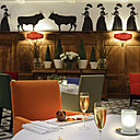 Une vue du Lou Marquès, le restaurant de l’Hôtel.