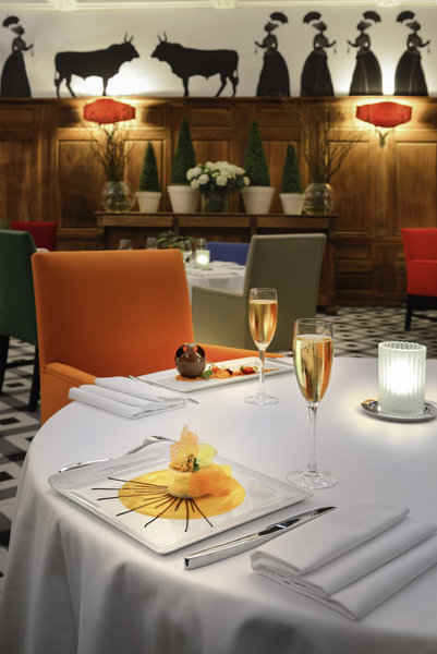 Une vue du Lou Marquès, le restaurant de l’Hôtel.