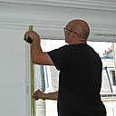 Etape 1 : Prise de côtes gauche et droite pour le positionnement des supports de fixation.