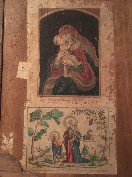 Notre-Dame de Passau, porte gauche de l'armoire Collection Mairie de Saint Jean Pierre Fixte.