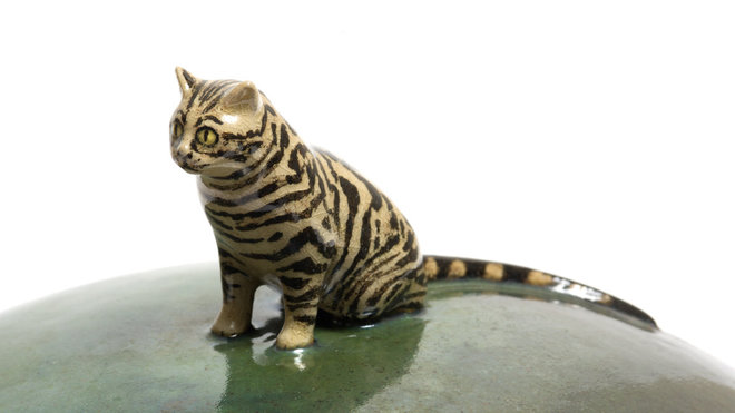 Détail d’un couvercle d’une boîte d’Inge Marie Fruelund, 2010. Courtesy de l’artiste.