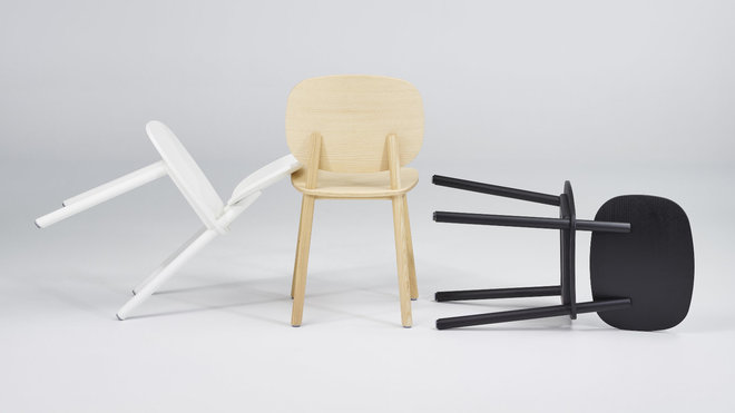 Chaises Paddle, création Benoît Deneufbourg en 2016 éditée par Cruso. Chaises Paddle, création Benoît Deneufbourg en 2016 éditée par Cruso.