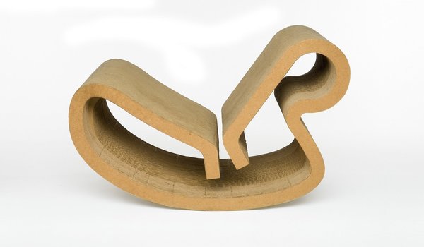 Siège Easy Edges, Franck Gehry vers 1972, Fabrication Jack Brogan.