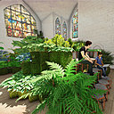 Eglises Botaniques de France, concept qui permet de combiner préservation du patrimoine des églises abandonnées et création d’espaces verts et gratuits. Projet d’étude de Marguerite de Chatelperron pour le Management du design et de l’innovation en apprentissage au sein du CFA Design et Innovation, exposé du 24 novembre au 23 janvier 2019, à la Cale 2 Créateurs de Nantes.