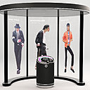 Jukebox, installation d’exploration musicale interactive qui permet de découvrir l’univers d’un artiste grâce à une exploration chronologique de toutes les données disponibles dans une médiathèque. Projet d’étude d’Agathe Marcellin pour le Design Lab de Culture Numérique, exposé du 24 novembre au 23 janvier 2019, à la Cale 2 Créateurs de Nantes.