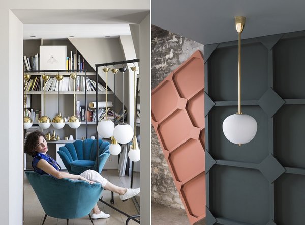 Depuis le début de l’aventure créative, les créations de Marie-Lise Féry se jouent des formes sphériques et géométriques.