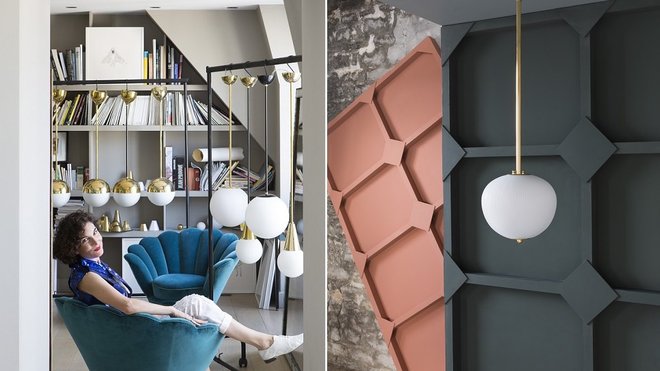 Depuis le début de l’aventure créative, les créations de Marie-Lise Féry se jouent des formes sphériques et géométriques.