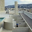 Présentation de projets des étudiants de l’ECAL dans l’Appartement 50 et sur la terrasse de La Cité Radieuse de Marseille.