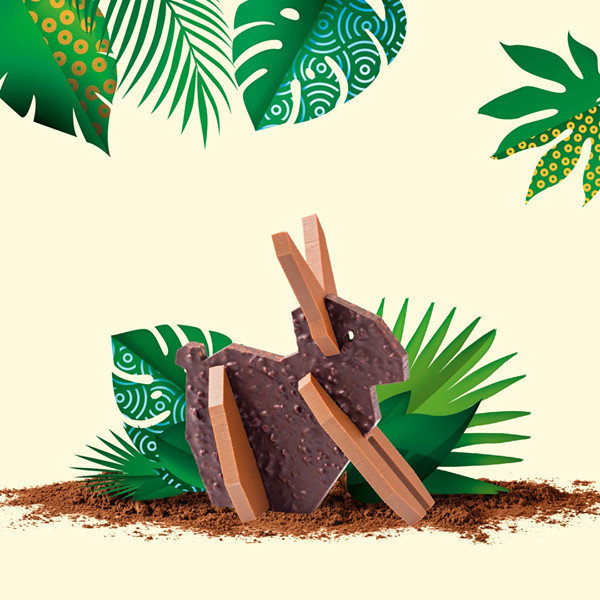 Nouveauté : un Kit lapin en chocolat à monter.