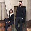 Léa Padovani et Sébastien Kieffer et leur console Tambour.