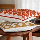 Un relooking total sur coussins blancs et motifs 7A pochoir.