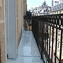 Etape 11 : première couche terminée. Laisser le produit sécher pendant 24 heures.