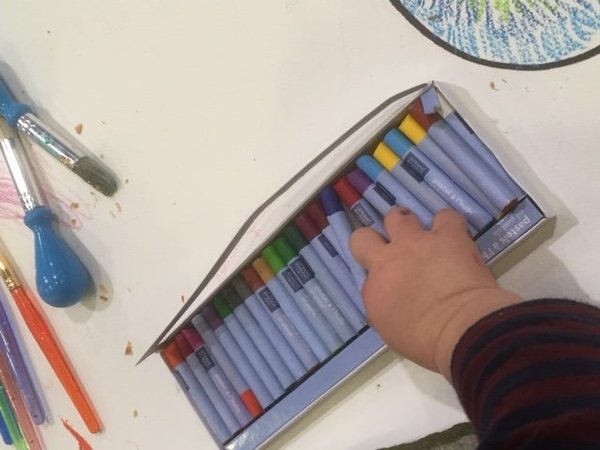 Belle palette de couleurs pour ces pastels aquarellables de Lefranc Bourgeois.