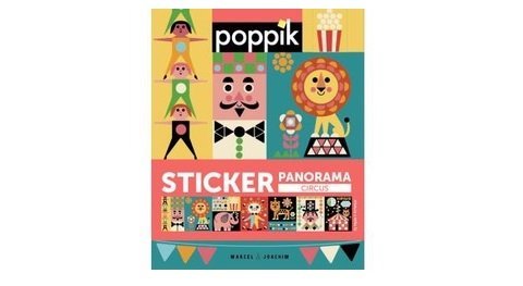 Poppik-circus auteur Ingela P.Arrhenius une activité dès 3 ans.