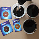 4- la teinture est diluée à l'eau chaude avec ajout de sel, une ou plusieurs couleurs qui serviront à réaliser plusieurs nuances d'étoiles.