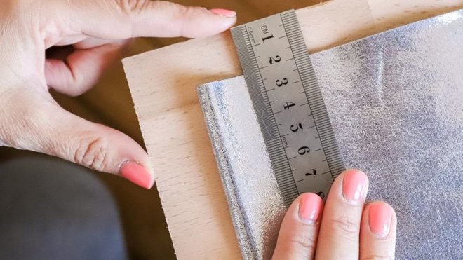 Déterminer les dimensions de la poche en tissu