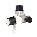 Comap propose le Reverso, un groupe de sécurité totalement orientable et pourvu d’un siège inox, d’une soupape interchangeable, d’un raccord diélectrique intégré et tournant facilitant considérablement le montage. Comap propose le Reverso, un groupe de sécurité totalement orientable et pourvu d’un siège inox, d’une soupape interchangeable, d’un raccord diélectrique intégré et tournant facilitant considérablement le montage.