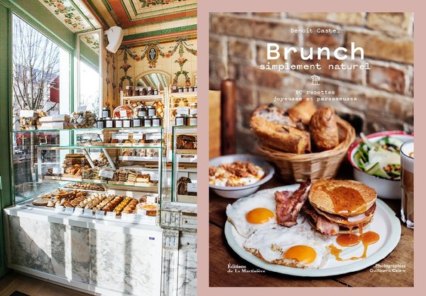 Pour les gourmands du week-end, Benoit Castel vient de sortir un livre de recettes richement illustré : « Brunch simplement naturel, avec 80 recettes joyeuses et paresseuses ».