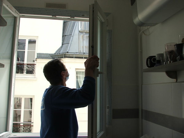 Etape 12 : Vérification du bon fonctionnement des nouveaux ouvrants.