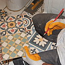 Etape 10 : on dessine les angles pour la découpe et réaliser les ajustements.