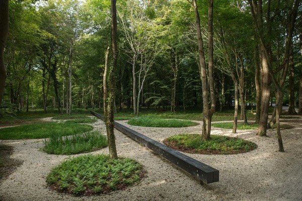 Jardin de la Paix franco allemand de Compiègne.