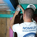 Etape 8 : Amener le câble jusqu’à la boite de dérivation.