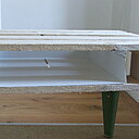 Vue d'ensemble du montage du tiroir. Vue d'ensemble du montage du tiroir.